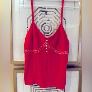 Anthropologie sleeping on snow